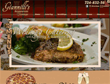 Tablet Screenshot of giannillis2.com